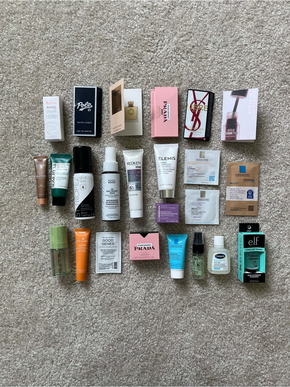 Bundle of 24 Ulta Beauty Skincare, Haircare, Makeup, Beauty Samples Brand New!